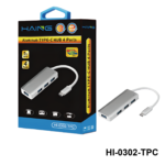 HAING Aluminium Type C Hub 4 Ports