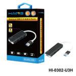 HAING Aluminium USB 3.0 Hub 4 Ports