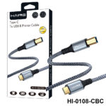 HAING Type C to USB B Printer Cable