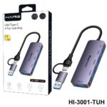 HAING USB / Type-C 4 Port USB Hub