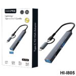 HAING Lightning / Type-C 5 in 1 Combo