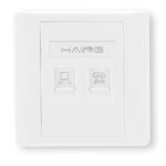 HAING Network Face Plate Single Dual