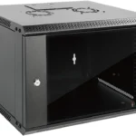 Haing 6U Wall Mount Server Cabinet IT Network Rack Enclosure Lockable Door and Side Panels,Networking Cabinet