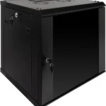 Haing HAING 9U Server Rack Enclosure with Glass Door,Networking Cabinet