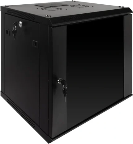Haing HAING 9U Server Rack Enclosure with Glass Door,Networking Cabinet