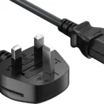 Haing 6FT (1.8M) UK Computer Power Cable,2pin Power cable for pc