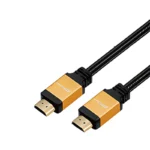 Haing HDMI 4K Cable High Speed + Ethernet Gold 3d HD HDTV Lead 3M