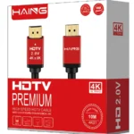 Haing HDMI Cable , High Speed Supports Video 4K 1080p Compatible with Ethernet 10M