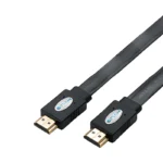 Haing Flat HDMI V1.4 Cable High Speed + Ethernet Gold 3d HD HDTV Lead-3M