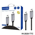 Haing TYPE C TO TYPE C BRAIDED CABLE 1.5M 100W