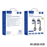 Haing Lightning To Type-c Female Adapter