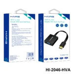 Haing HDTV To VGA Adapter With Audio And Power
