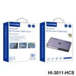 Haing Aluminum Bi-Directional HDMI Switch