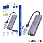 Haing 5 in 1 Usb/Type C To Multifunvtional Adapter