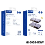 Haing Usb 3.0 Switcher High Speed 2in -4out