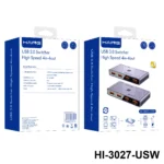 Haing USB 3.0 Switcher High Speed 4in-4out