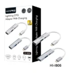 Haing Lighting OTG Adapter With Charging