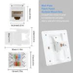 Haing CAT6 RJ45 Keystone Jack