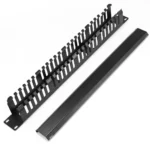 Haing 24 Port Ethernet cable Managemen track