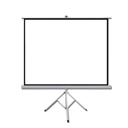 Haing Projector screen tripod screen white steel case