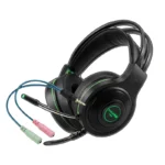 Haing Gaming Headset with Mic and LED Light